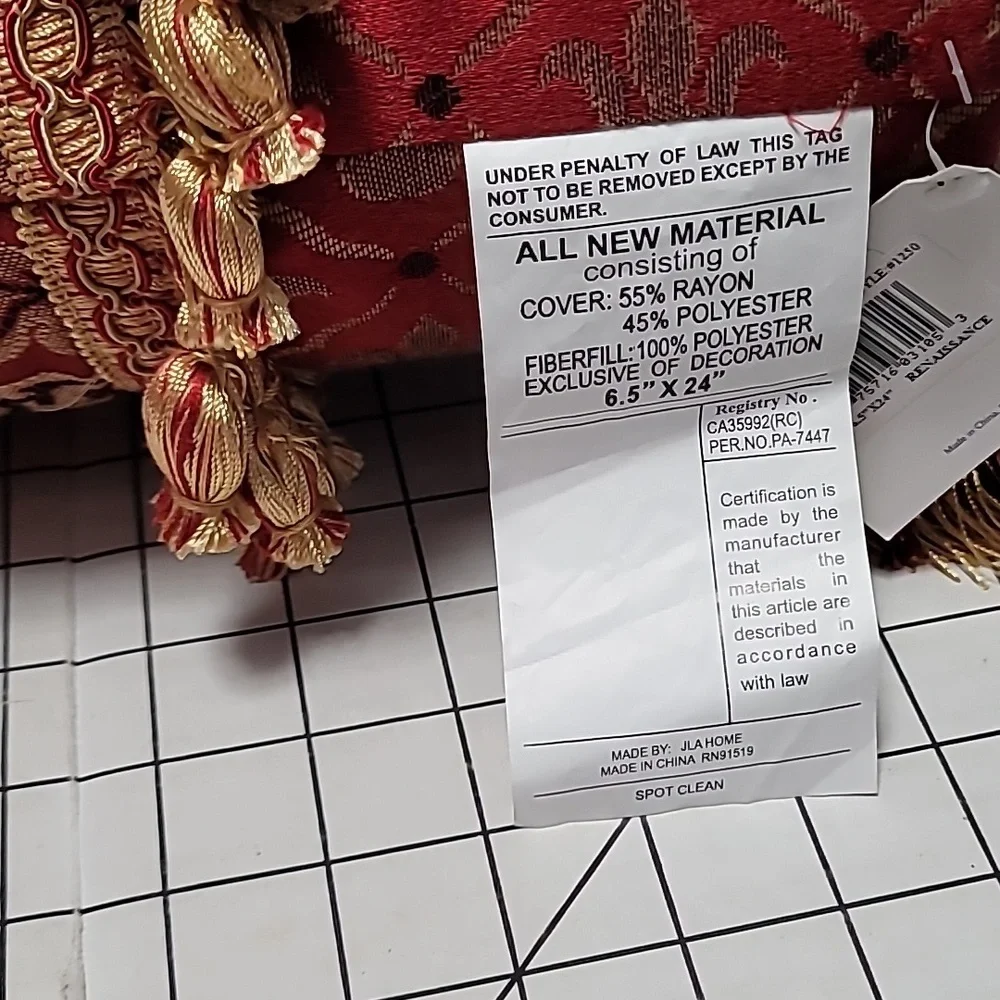 Renaissance Pillow Neckroll 6.5